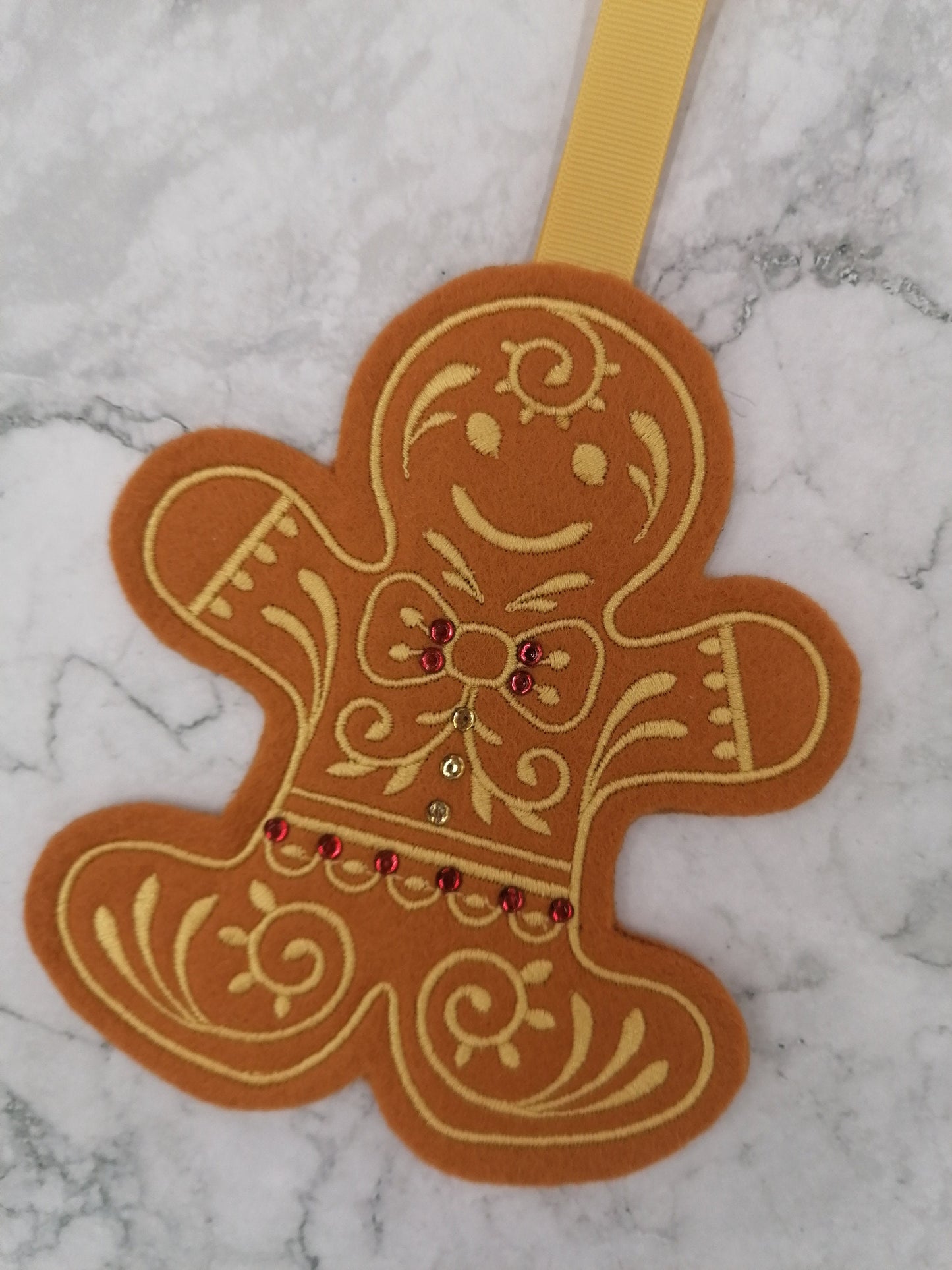 Festive Embroidered design, Festive Ornaments, Hanging Festive Decorations, Holiday Decorations