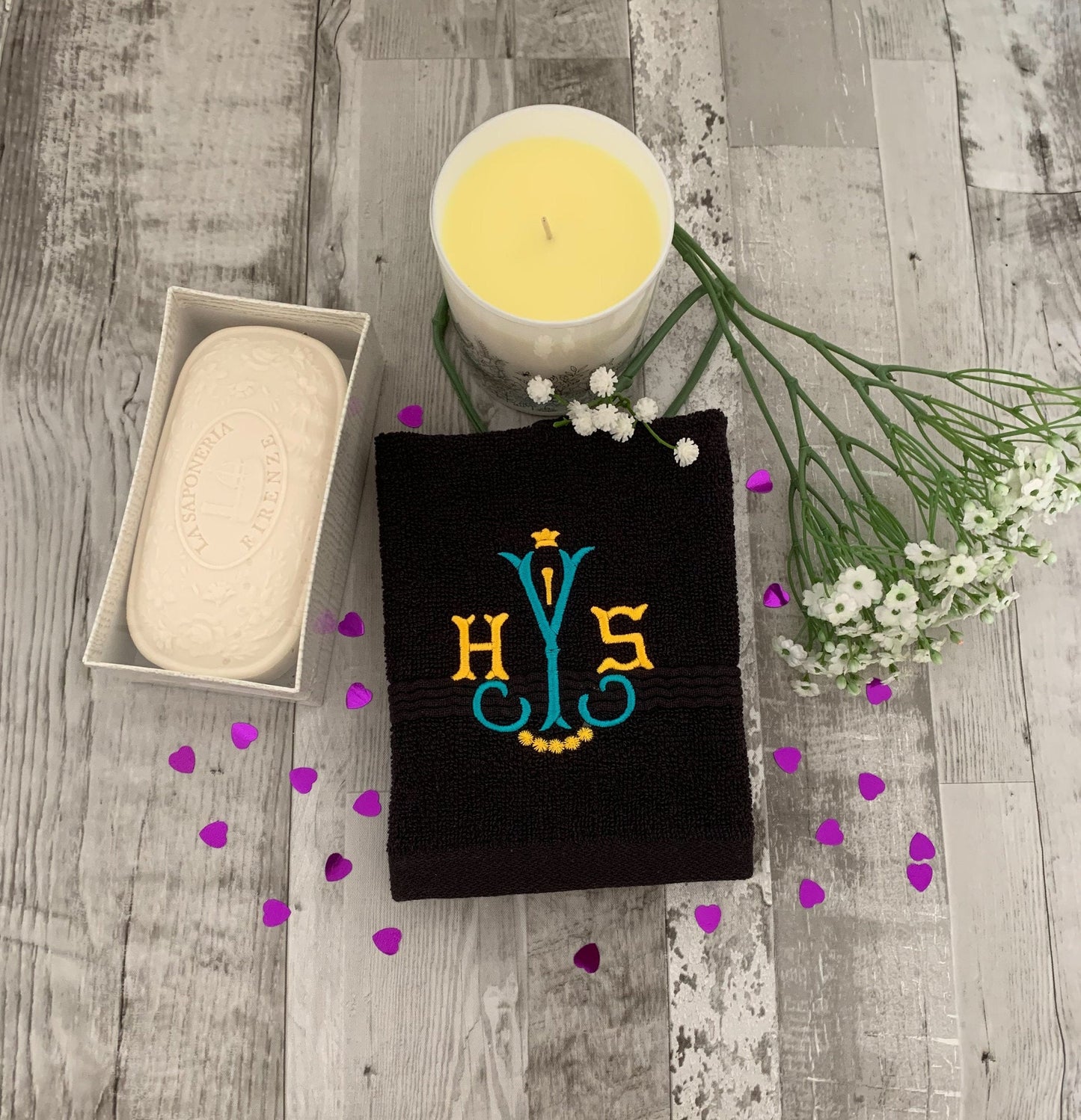 Personalized Embroidered Face Cloth, Monogrammed Towels, Embroidered Face towel, Wedding Gifts, Custom Name Towels