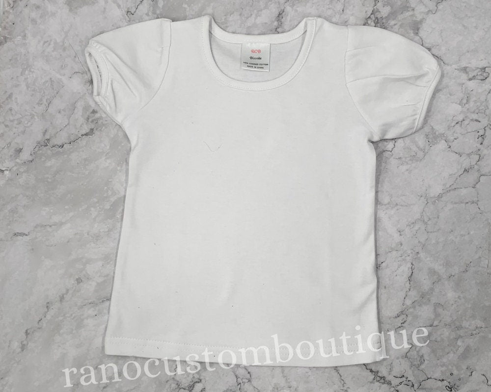 Personalized Girl Heart Unicorn T-Shirts, Valentines Day Embroidered Gift T-Shirt, Custom Baby Shower Design, Heart Unicorn T-Shirts