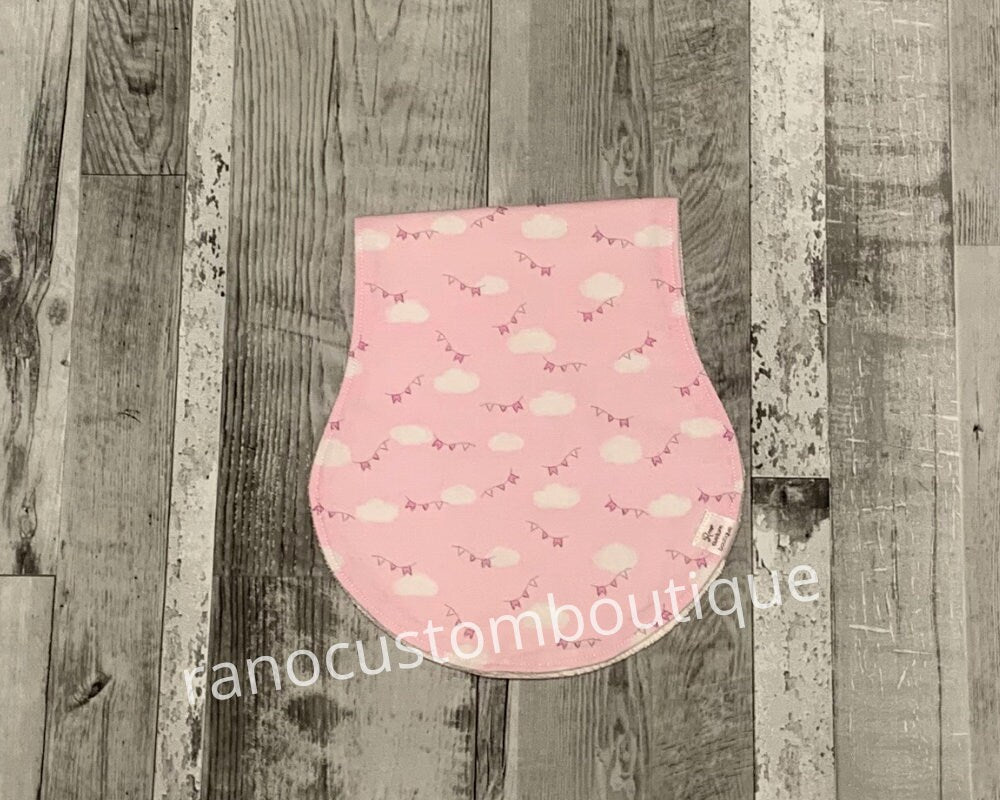 Soft Baby Burp Cloth, Baby Burp Cloth,Baby Girl Gift, Baby Shower Gift, New Baby Gift