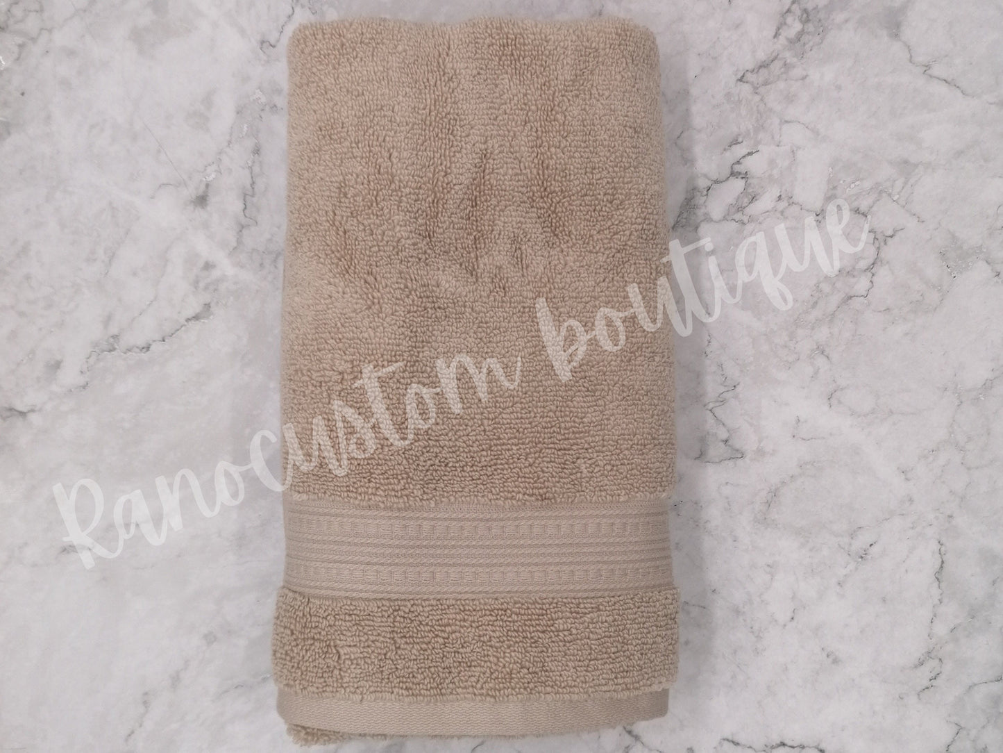Personalised Luxury Monogrammed Towel,Custom Boutique Towel,Monogrammed Heart Wedding Gift Towels , Embroidered Hand Towel