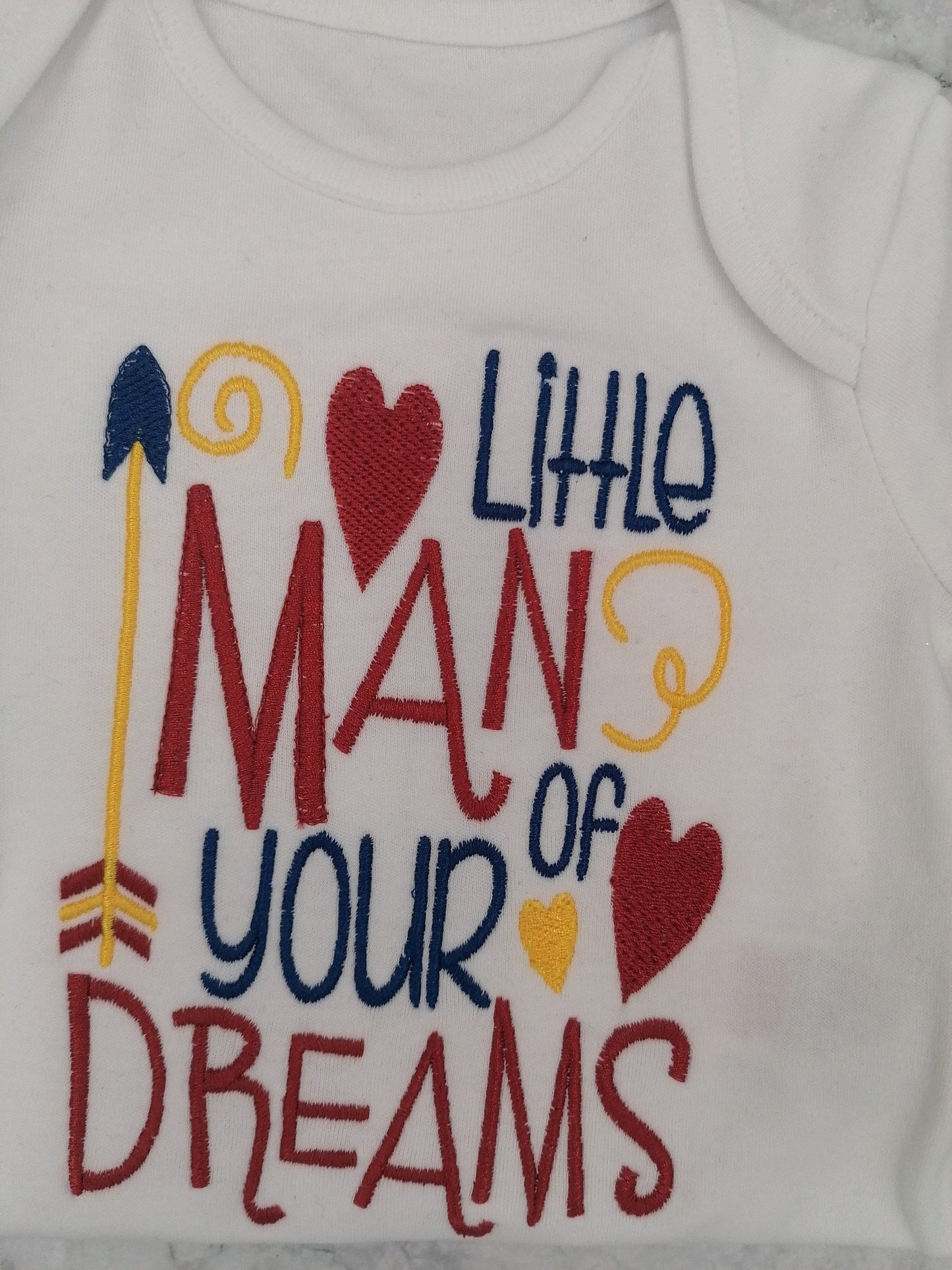 Valentines Day Custom Boys Bodysuit, Embroidered Quote Design,Saying Custom Embroidered Shirts,T-Shirts for Baby Shower and all Occasions