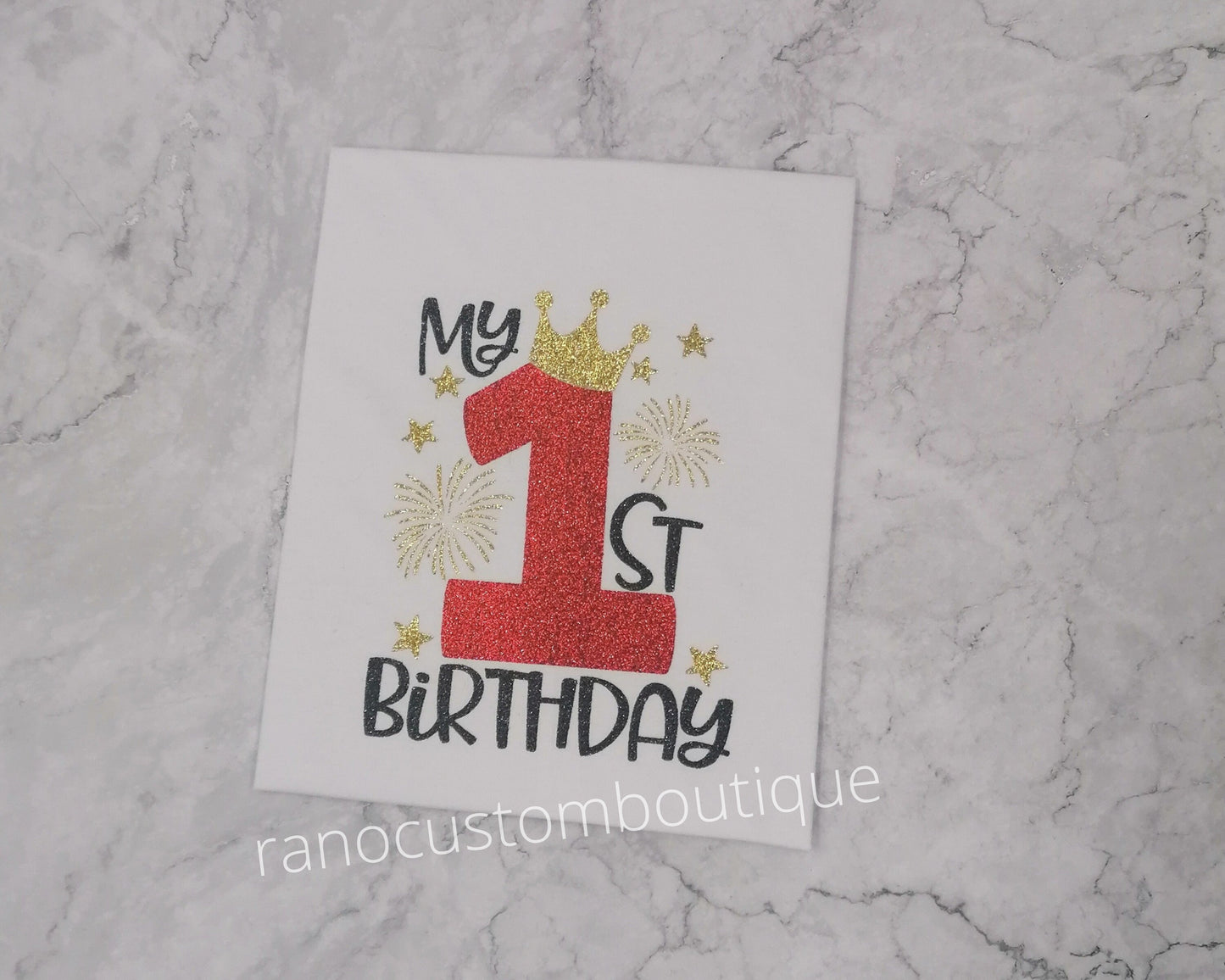 My 1st Birthday Kids Design, Unisex First Birthday Design, 1st birthday Design for Boys and Girls
