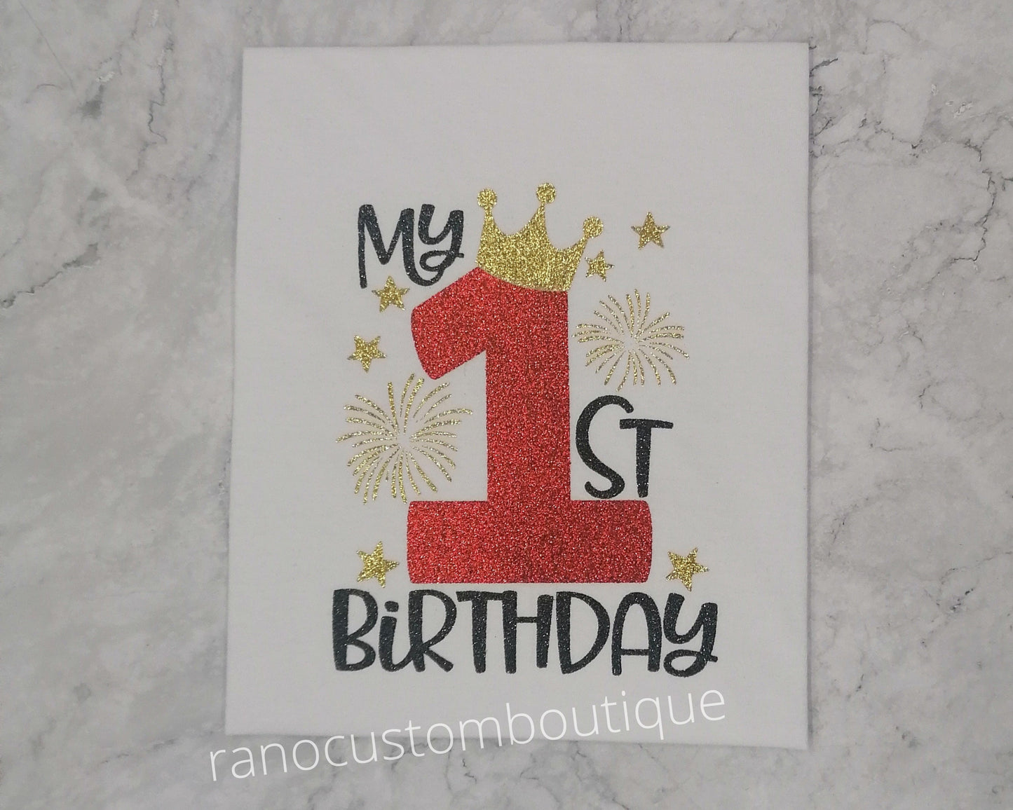 My 1st Birthday Kids Design, Unisex First Birthday Design, 1st birthday Design for Boys and Girls