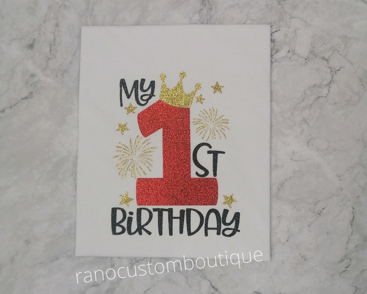 My 1st Birthday Kids Design, Unisex First Birthday Design, 1st birthday Design for Boys and Girls