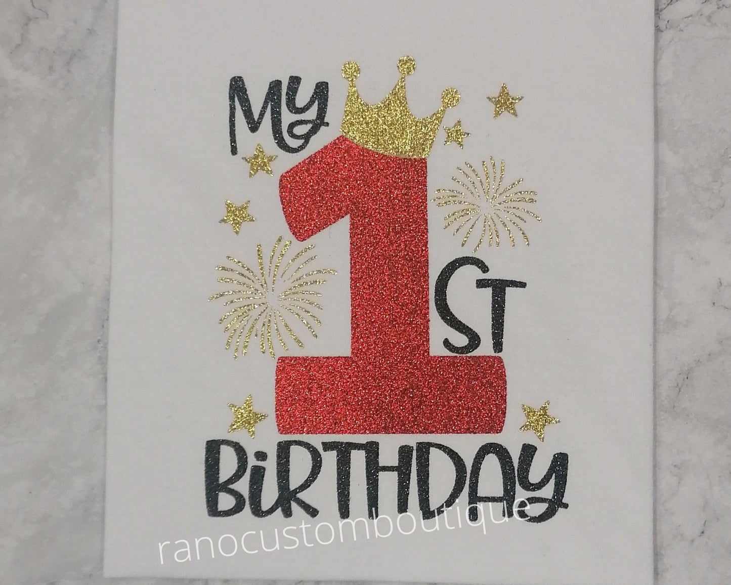 My 1st Birthday Kids Design, Unisex First Birthday Design, 1st birthday Design for Boys and Girls
