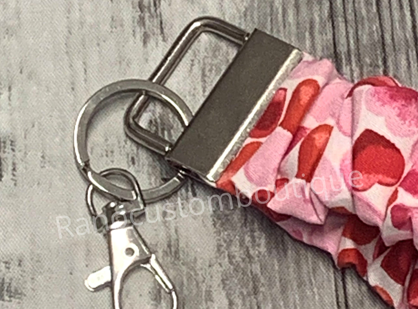 Keyfob Satin Scrunchie Keychain, Scrunchie Wristlet Key Holder, Handmade Wristlet Scrunchie, Woman's Gift, Bridesmaid Gift, Gift For Her
