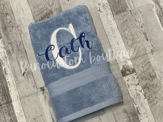 Personalised Towel,Personalised Hand Towel , Wedding Gift, Golf Towel