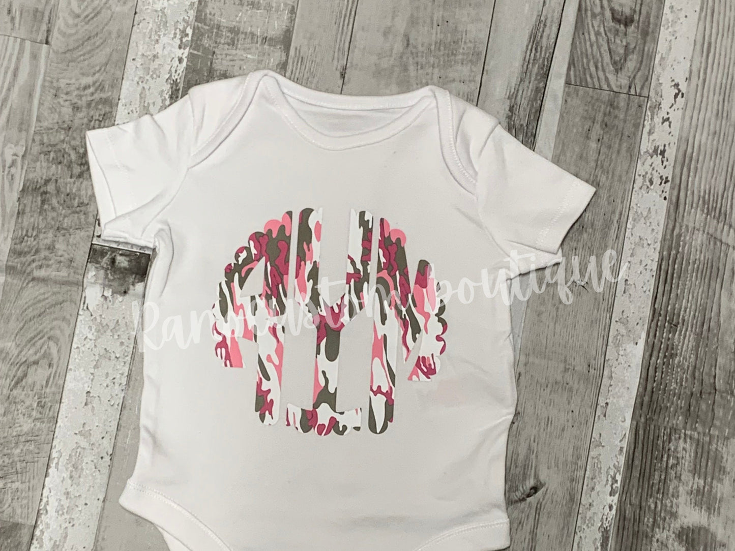 Monogrammed Girls Shirt, Custom Girls T-shirt, Personalised Monogram Shirt, Personalised HTV Shirts